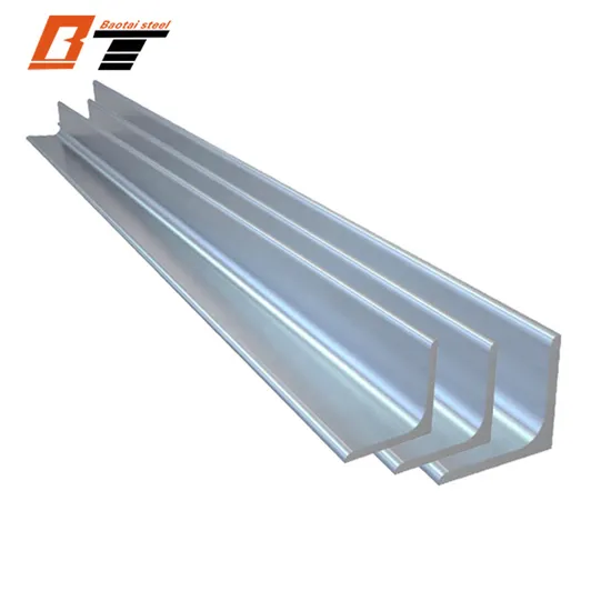 Hot DIP Galvanized 3mm 4mm 5mm 6mm A36 S235jr S275jr A572 A572 Ss400 Mild Carbon Iron Hot Rolled Equal Ms Angle Steel 
