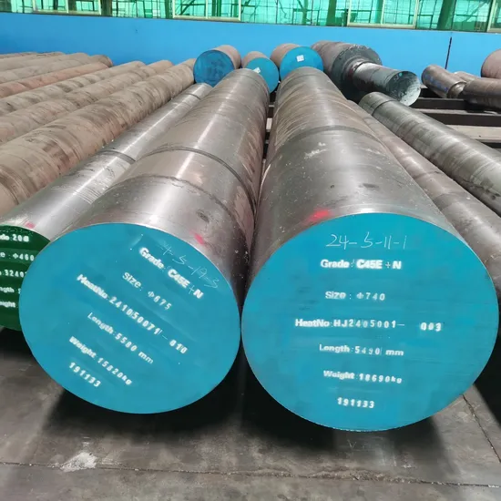 Hot Forged Die Steel En8 H13 P20 Nak80 DC53 Sdk11 Cr12MOV SKD61 S136 718h 8566 2344 C45 Ck60 C70 C75 Steel Round Bars 